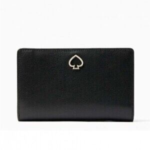 Kate Spade Adel Medium Black Bifold Wallet